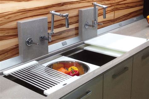 In concept, galley kitchens are perfect for making kitchens safe and efficient. The Galley Sink for Indoors or Outdoors | JLC Online