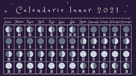 2021 Calendario Lunar Calendario Luna Cartel De Las Fases Etsy Gambaran