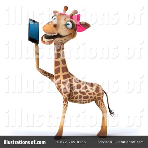 Female Giraffe Clipart 1290520 Illustration By Julos
