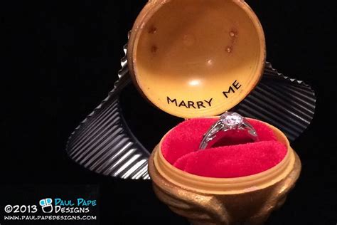 Golden Snitch Engagement Ring Box And More Harry Potter