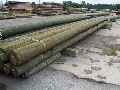 Wood Poles Pilings And Posts American Pole And Timber