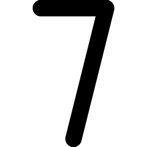 Number 7 Download Free Icon