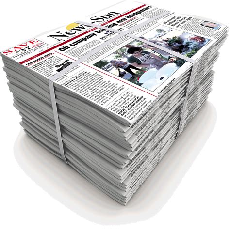 Newspaper Png Images Png Image Collection