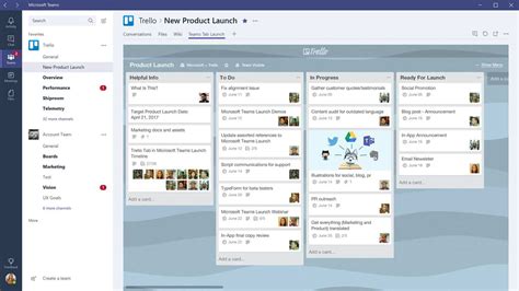The app has live editing of file management, so. Microsoft Teams introduces Trello integration for task ...