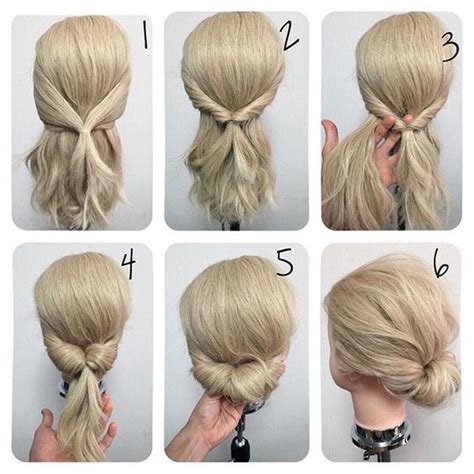 24 Famous Quick And Easy Low Bun Hairstyle