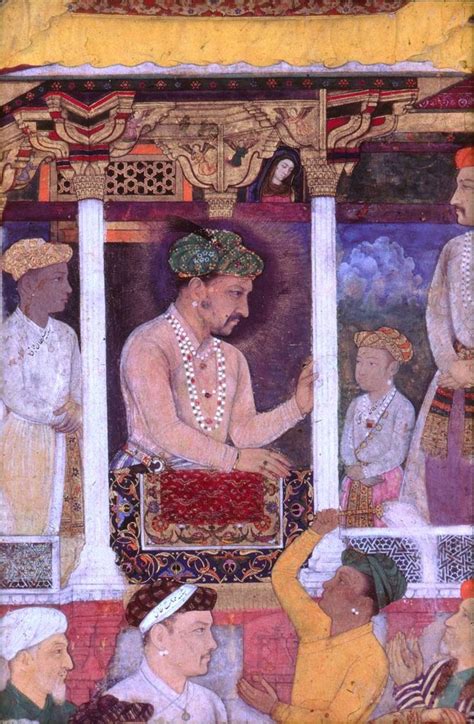 Darbar Of Jahangir Detail Ca And Partly Repainted