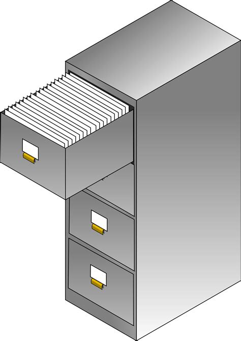 Clipart Filing Cabinet