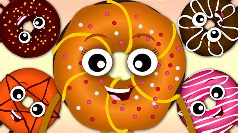 Five Little Donuts | Nursery Rhymes | Kids Songs | Children's Rhymes