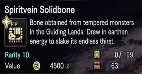 Mhw Iceborne Spiritvein Solidbone Farming Usage Guide Gamewith