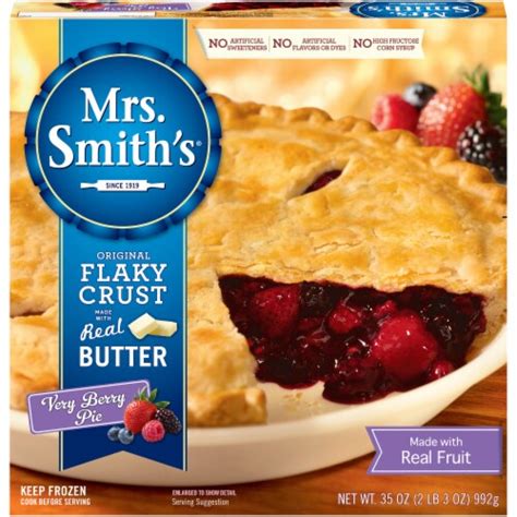 Mrs Smith S Original Flaky Crust Very Berry Pie 35 Oz Ralphs