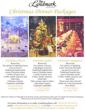 We've got it covered for you. Fillable traditional english christmas dinner - Edit Online & Download Best Forms in Word ...