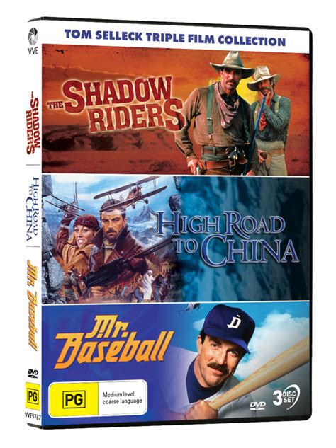 Tom Selleck Collection The Shadow Riders High Road To China Mr