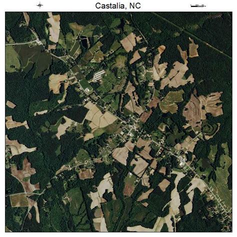 Aerial Photography Map Of Castalia Nc North Carolina