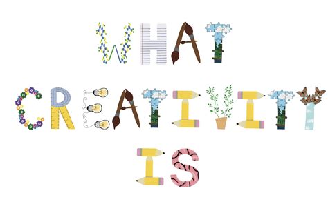 Lesson 1 What Creativity Is Knilt