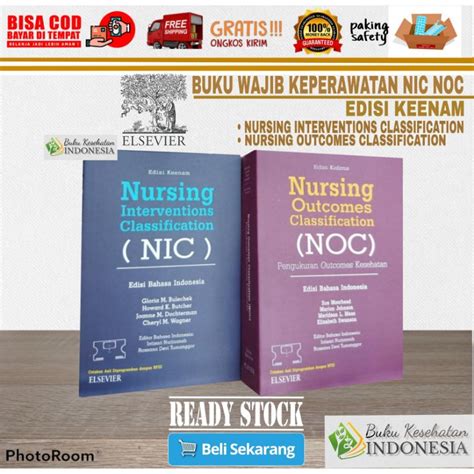 Jual Buku Keperawatan Nanda Nic Noc Edisi Kelima Dan Keenam Pelengkap