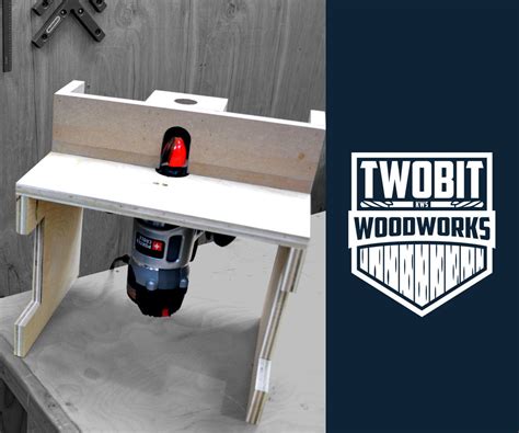 build  portable router table diy woodworking