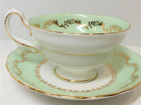 Westbrook Tea Cup And Saucer English Bone China Cups Antique Tea Cups