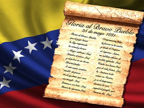 Cada 25 De Mayo Se Celebra El Día Del Himno Nacional De Venezuela