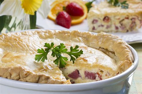 It is customary to serve hearty meats to the table. Italian Easter Meat Pie Recipe | MrFood.com