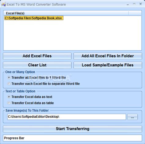 Maybe you would like to learn more about one of these? Download Excel To MS Word Converter Software 7.0