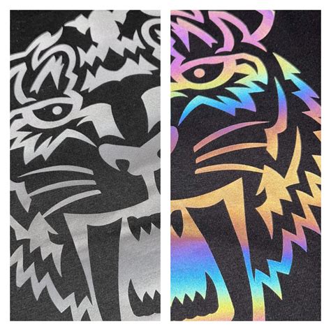 Ultraflex Heat Transfer Vinyl Holo Reflective Black Skat Katz