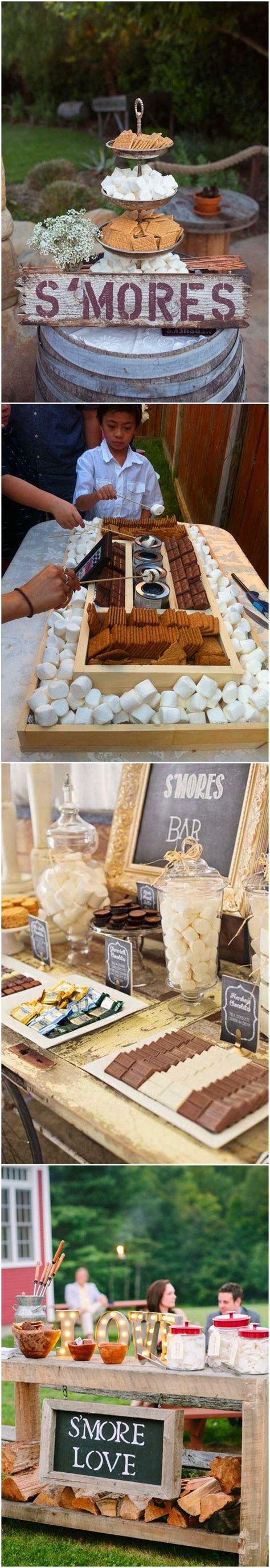 wedding ideas wedding s more bar ideas — water mouthing dessert bar inspiration bar