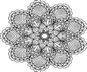 Download Elephant Line Art Mandala Png