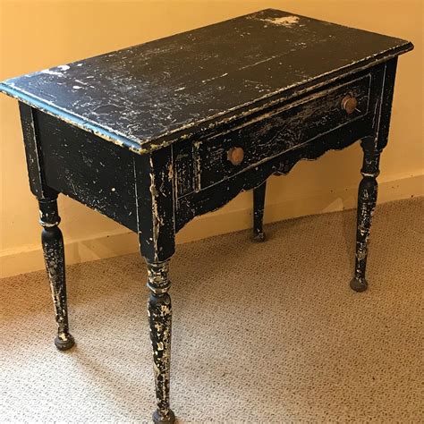 Black Painted Side Table Antique Tables Hemswell Antique Centres