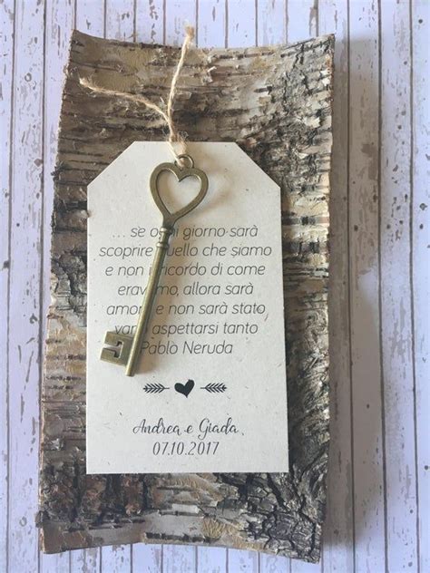 Perfetti per un matrimonio autunnale. 20 Segnaposto shabby chic con chiave vintage - ORDINE ...