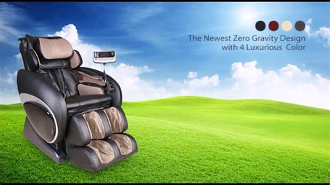 Osaki Os 4000 Zero Gravity Massage Chair Youtube