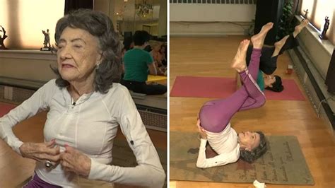 There's a yoga instructor taking the internet by storm, and she's almost certainly the exact opposite of what you'd expect. 100-year-old yoga instructor keeps moving, dancing with no ...