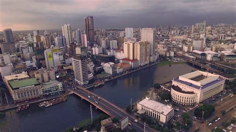 Aerial Video Of Old Manilabinondo Youtube