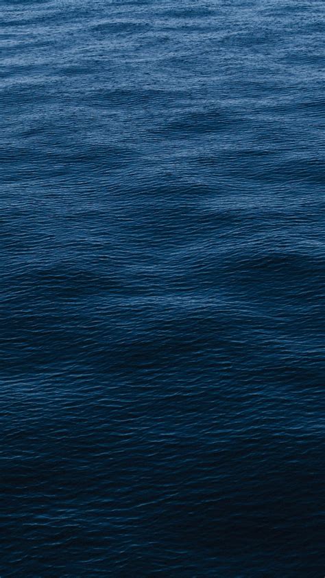 Wave Dark Ocean Sea Blue Pattern Iphone 6 Plus