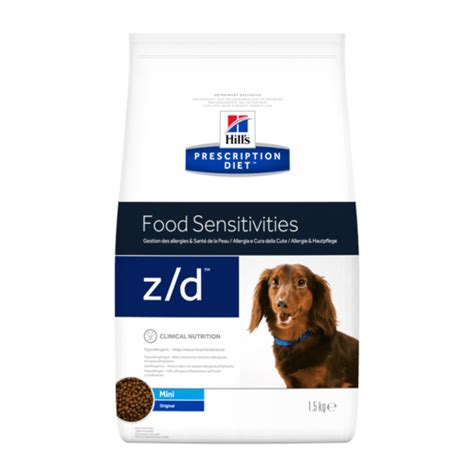 Vets know what's best for prescription diet z/d is clinical nutrition specially formulated to help avoid skin and digestive signs from adverse food reactions in cats. Prescription Diet™ z/d™ Canine Mini Original