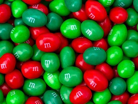 Buy Mandms Holiday Red And Green Peanut Candies Bag