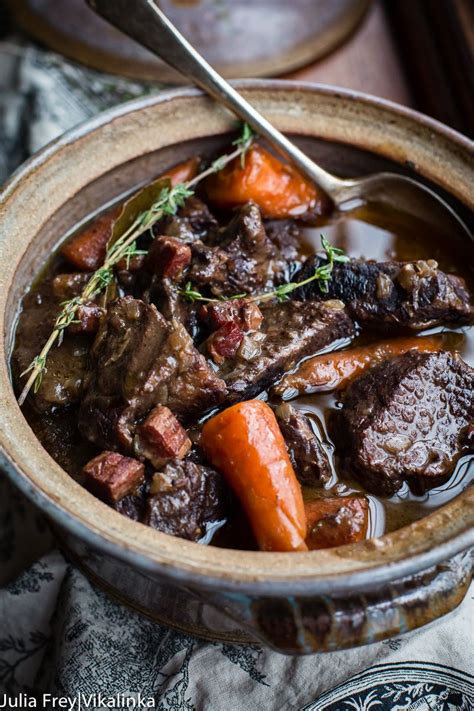 Beef Bourguignon Is A Classic French Beef Stew Beef Bourguignon Beef Bourguignon Recipe