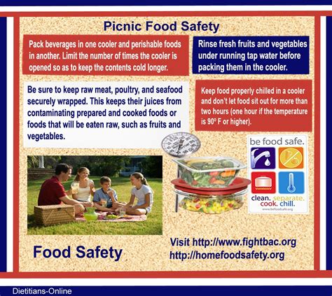 June 18 International Picnic Day Food Safety Tips Food Safety Tips