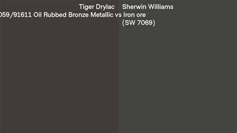 Tiger Drylac Oil Rubbed Bronze Metallic Vs Sherwin Williams