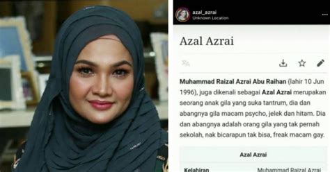 Zarina Zainuddin Terkilan Anak Syurga Dihina Harian Metro