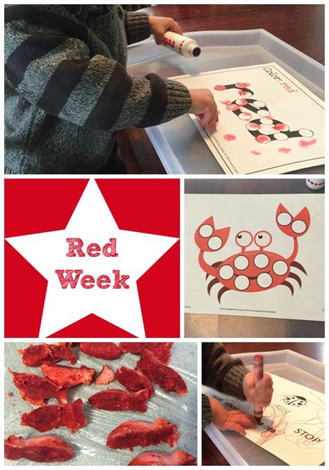 See more ideas about space space activities and games for toddlers that you can print and get right to learning! Week 1 of our Color Week: Red! We explored the color red ...