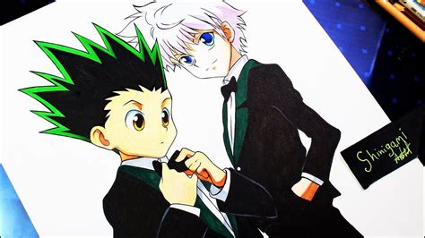 How To Draw Gon And Killua Step By Step Best Hairstyles Ideas For