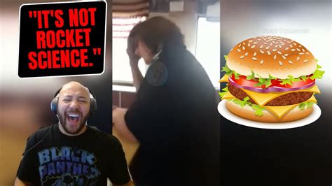 KAREN GETS MAD BECAUSE HER HAMBURGER WAS MADE WRONG TIMES YouTube