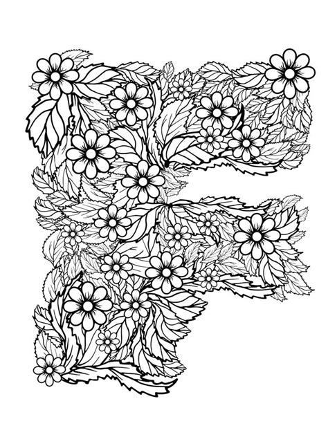 Letter F coloring pages. Download and print Letter F coloring pages.