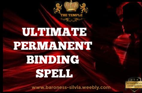 Authentic High Magick Permanent Binding Love SPELL