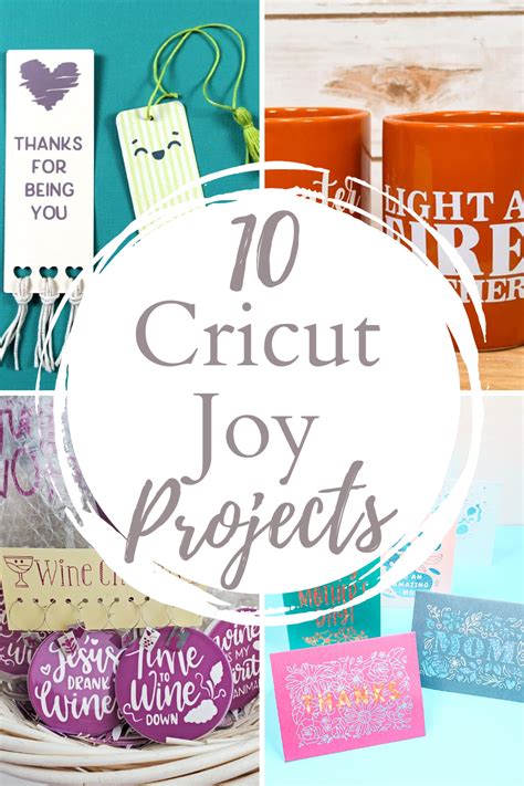 Cricut Joy Craft Project Ideas For Beginners Cricket Joy Projects