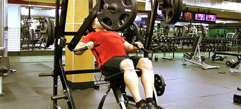 May 14, 2019 · thus, the chest, triceps, and front shoulders get a rest after the inclined bench press. How To Do Hammer Strength Machine Chest Press ...