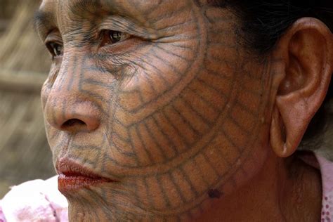 Facial Tattoos Of Myanmars Chin Tribe Travelogues From Remote Lands