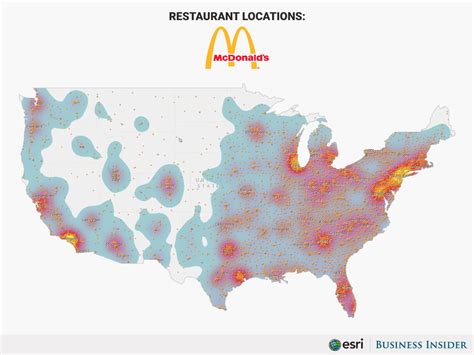 Biggest Food Chains In America Maps Business Insider