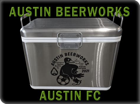 Austin Beerworks Austin Fc Yeti Cooler Jr Custom Paint And Design