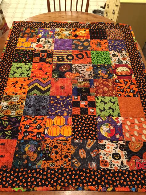 Baby Halloween quilt Holiday Quilt Patterns, Halloween Quilt Patterns